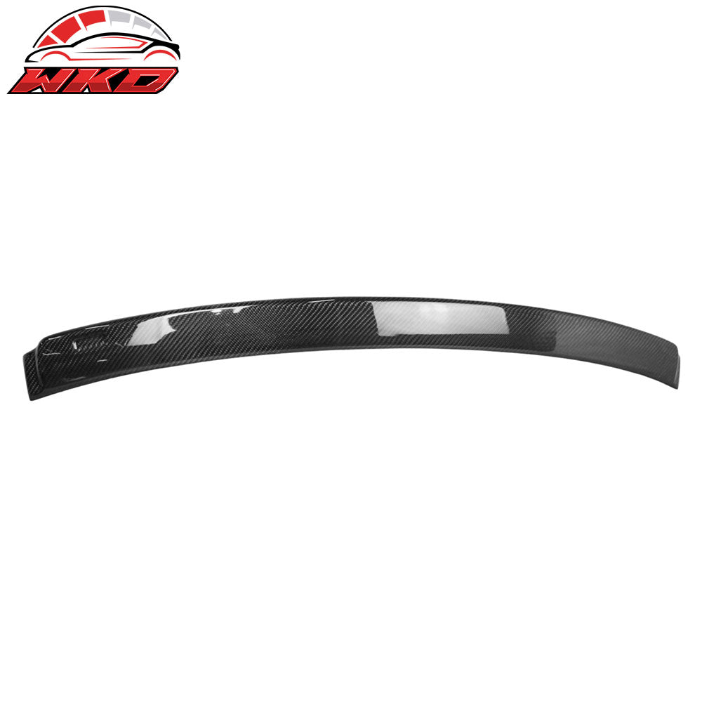 Fits 12-18 BMW F30 3-Series Roof Spoiler AC Style Carbon Fiber Rear Window Visor