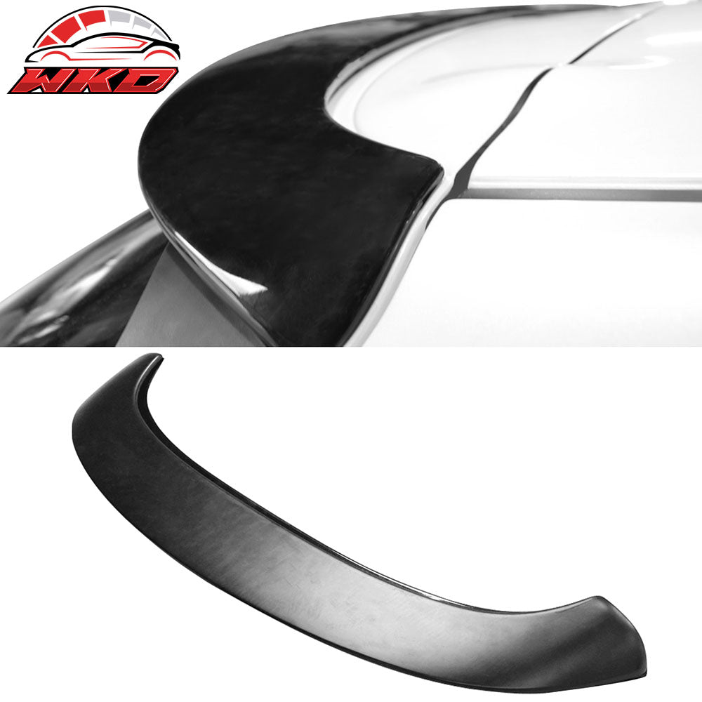 Fits 14-18 Mazda 3 Hatchback 5DR Rear Roof Spoiler Wing OE Style Unpainted Black