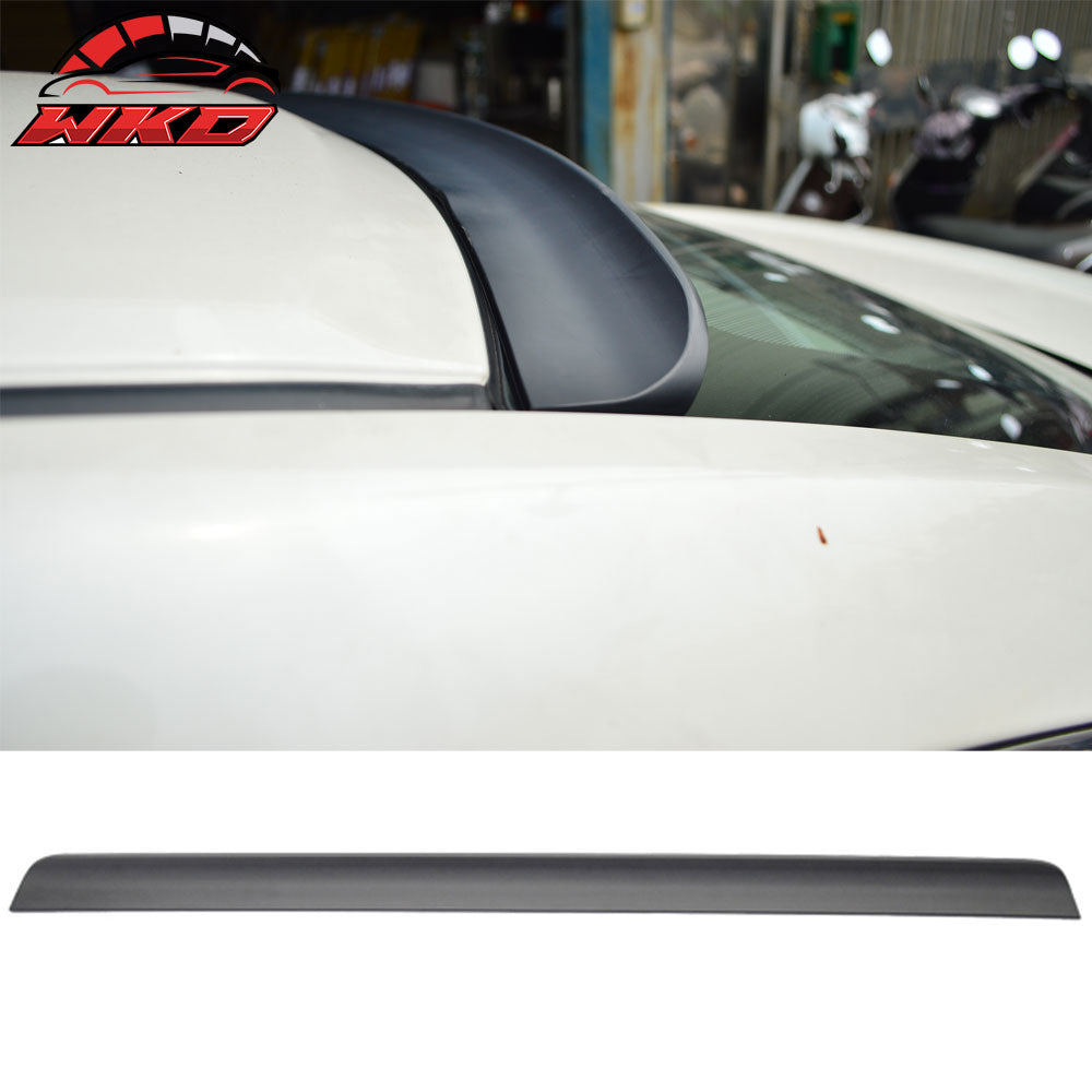 Fits 05-10 VW Volkswagen Jetta MK5 Unpainted Black Roof Spoiler - PUF
