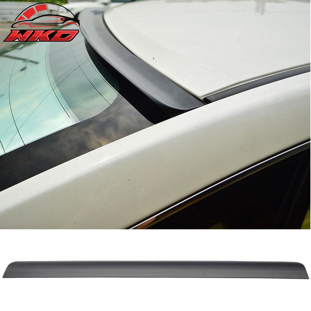 Fits 11-14 Cadillac CTS 2Dr Coupe PUF Unpainted Black Roof Spoiler