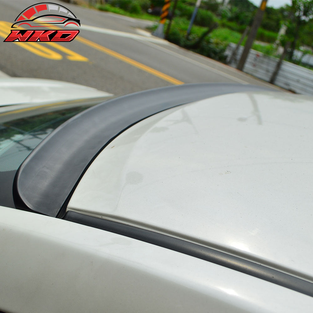 Fits 11-14 Cadillac CTS 2Dr Coupe PUF Unpainted Black Roof Spoiler