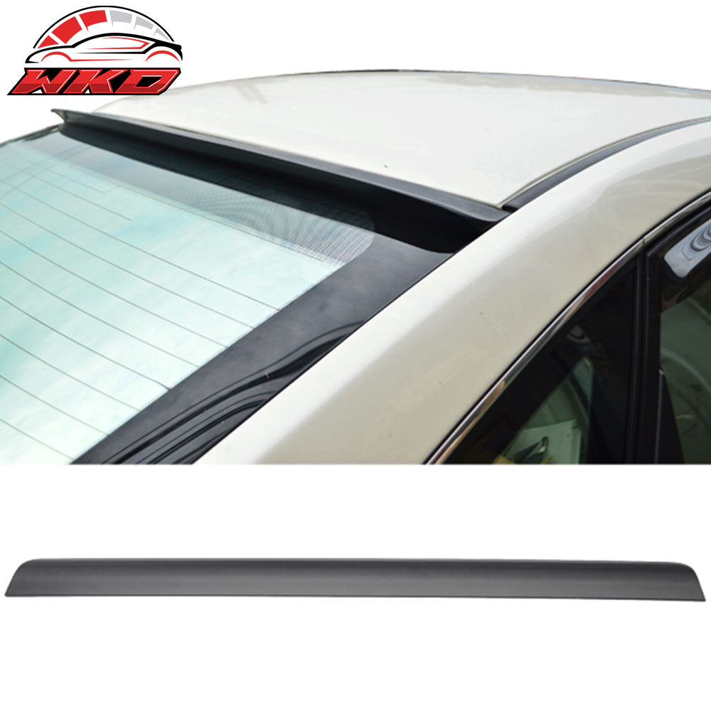 Fits 15-16 Acura TLX ES Unpainted Black Roof Spoiler - PUF