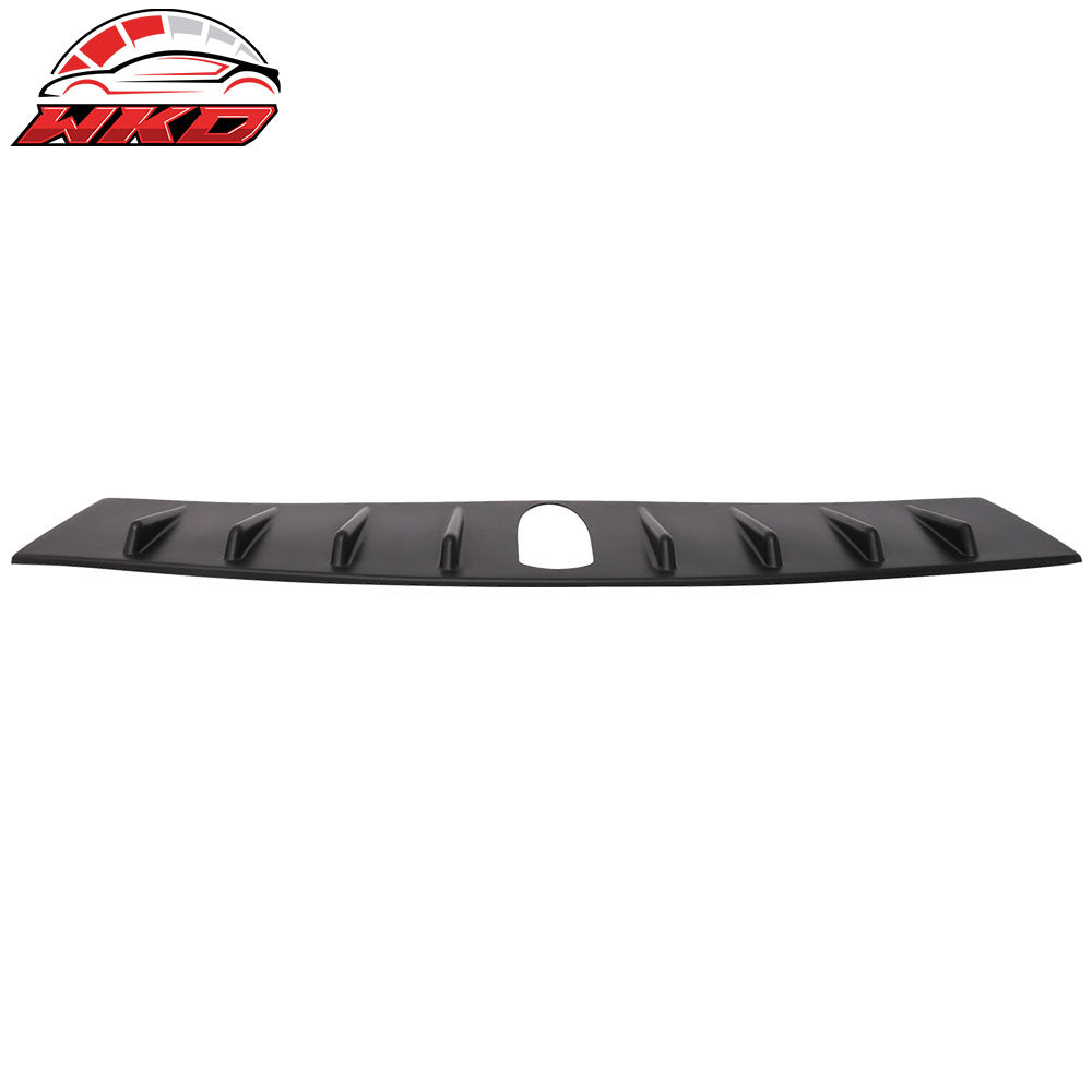 Fit 17 Subaru WRX STI 7Inch Roof Spoiler V Style Generator Shark Fin Matte Black
