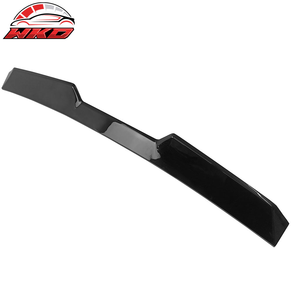 Fits 22-25 Subaru WRX 5th V Style Roof Spoiler Painted #D4S Crystal Black Silica