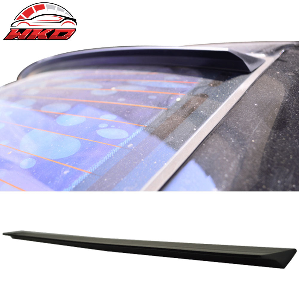 Fits 02-05 Audi A4 B6 VRS Style Roof Spoiler Unpainted Black - PUF