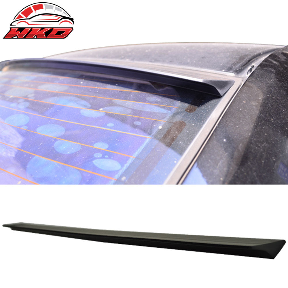 Fits 94-97 Audi A6 C4 VRS Style Roof Spoiler Unpainted Black - PUF