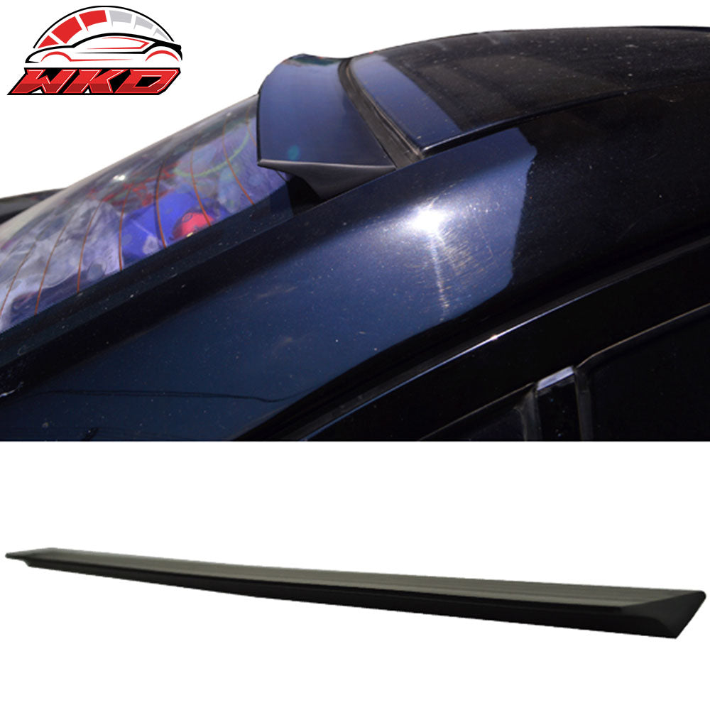 Fits 09-14 Acura TSX CU2 4Dr VRS Style Roof Spoiler Unpainted Black - PUF