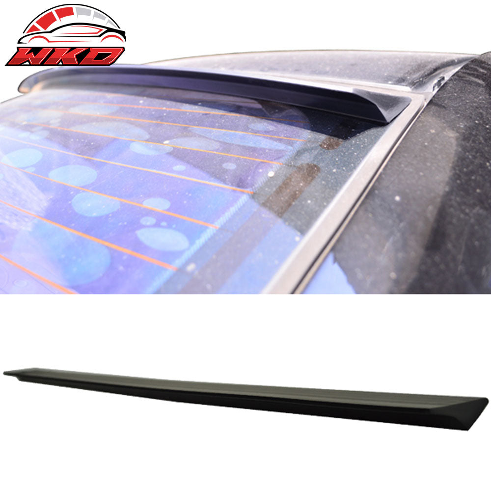 Fits 04-10 BMW E60 VRS Style Roof Spoiler Unpainted Black - PUF