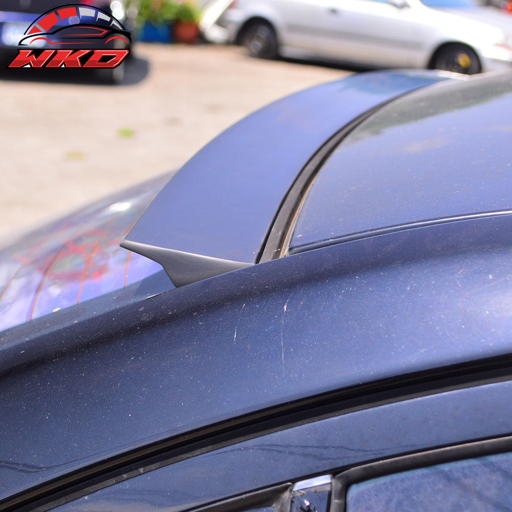 Fits 09-15 BMW F01 4Dr VRS Style Roof Spoiler Unpainted Black - PUF