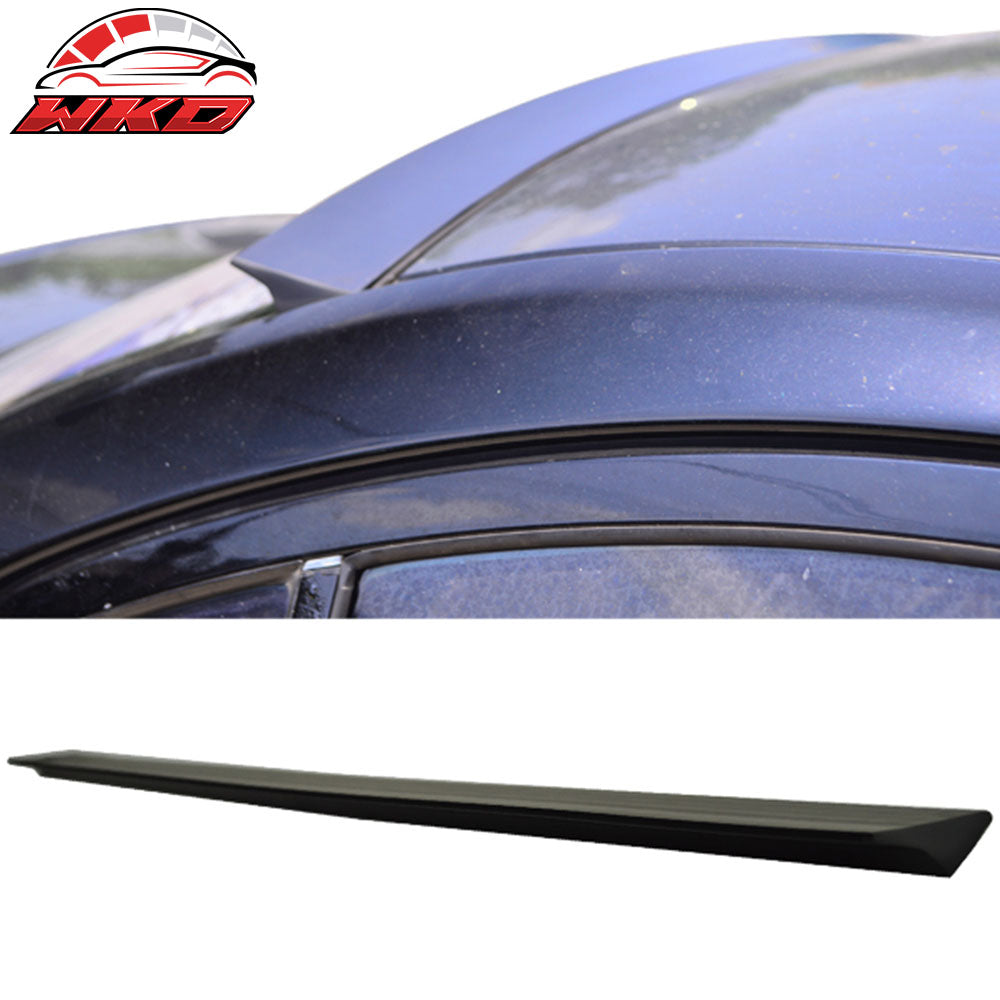 Fits 14-20 BMW F32 2Dr VRS Style Roof Spoiler Unpainted Black - PUF