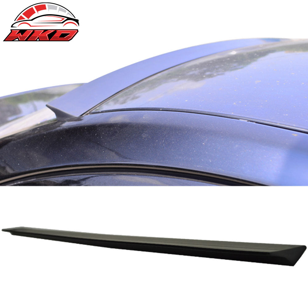 Fits 08-13 Cadillac CTS 1st 4Dr VRS Style Roof Spoiler Unpainted Black - PUF