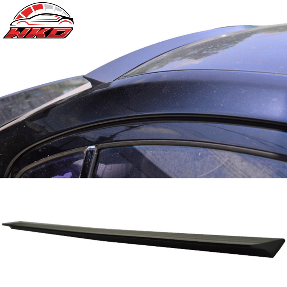 Fits 03-07 Cadillac CTS 2nd VRS Roof Spoiler Unpainted Black PUF