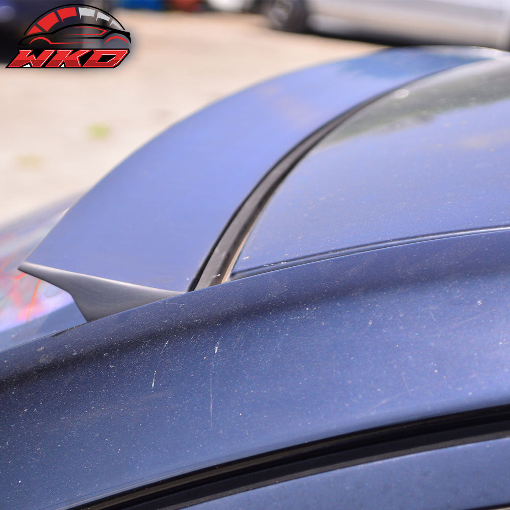 Fits 03-07 Cadillac CTS 2nd VRS Roof Spoiler Unpainted Black PUF