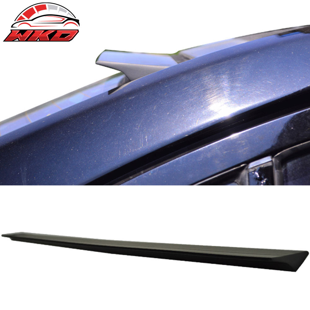 Fits 04-07 Cadillac CTS 4Dr VRS Style Roof Spoiler Unpainted Black - PUF