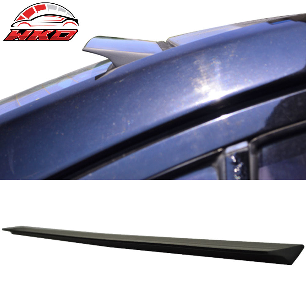 Fits 05-07 Cadillac STS 4Dr VRS Style Roof Spoiler Unpainted Black - PUF