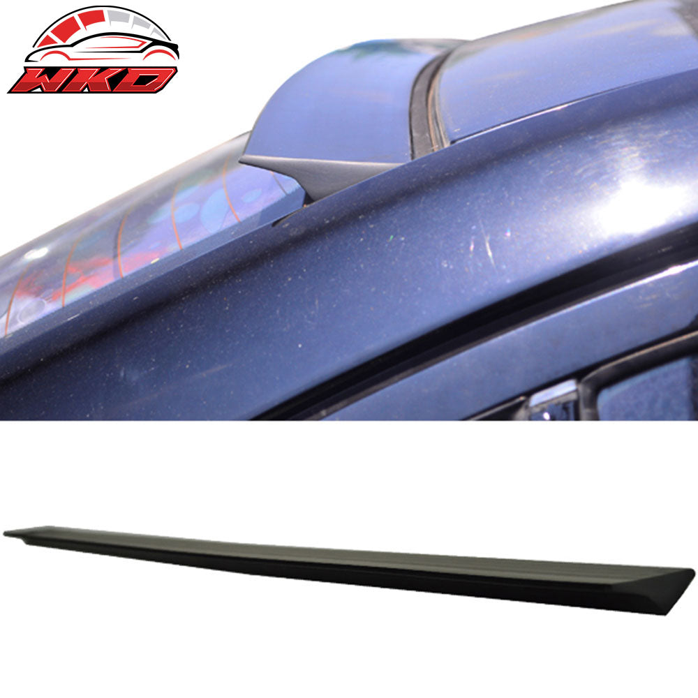 Fits 08-11 Cadillac STS 4Dr VRS Style Roof Spoiler Unpainted Black - PUF