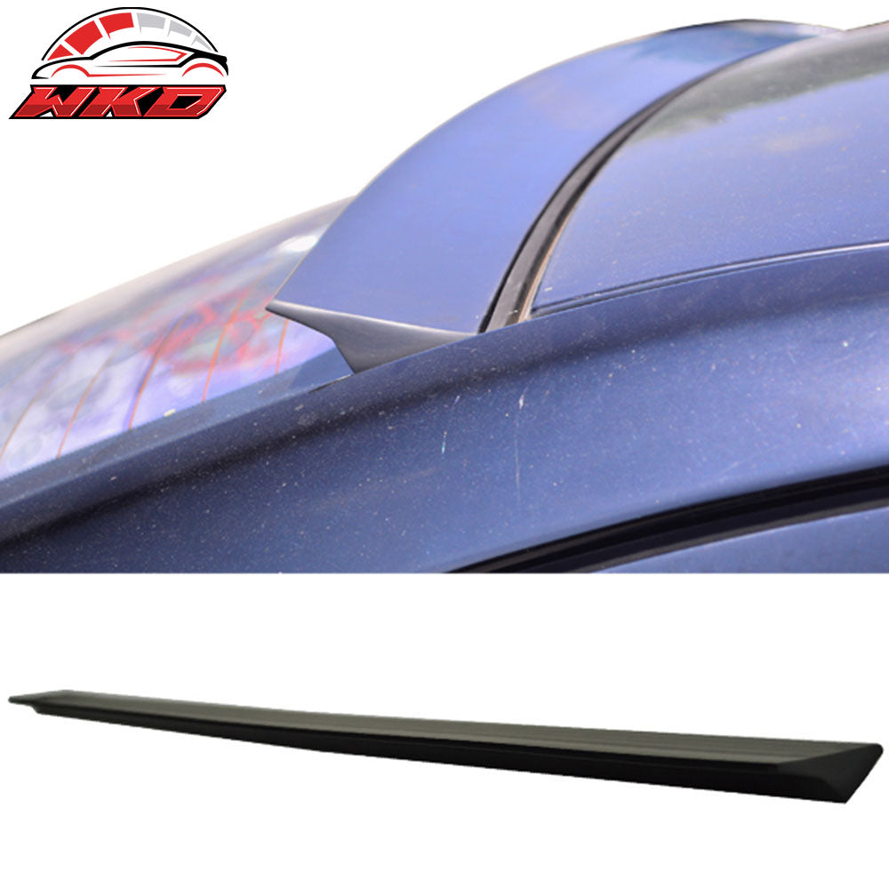 Fits 00-05 Deville 4Dr VRS Style Roof Spoiler Unpainted Black - PUF
