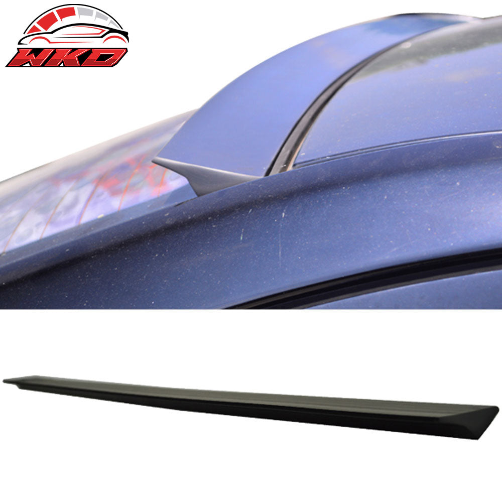 Fits 13-17 Cadillac XTS 4Dr VRS Style Roof Spoiler Unpainted Black - PUF