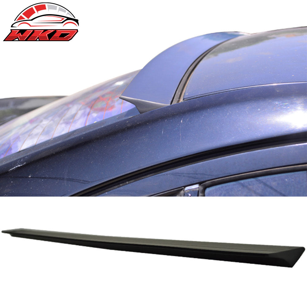 Fits 05-07 Cadillac STS 4Dr VRS Style Roof Spoiler Unpainted Black - PUF