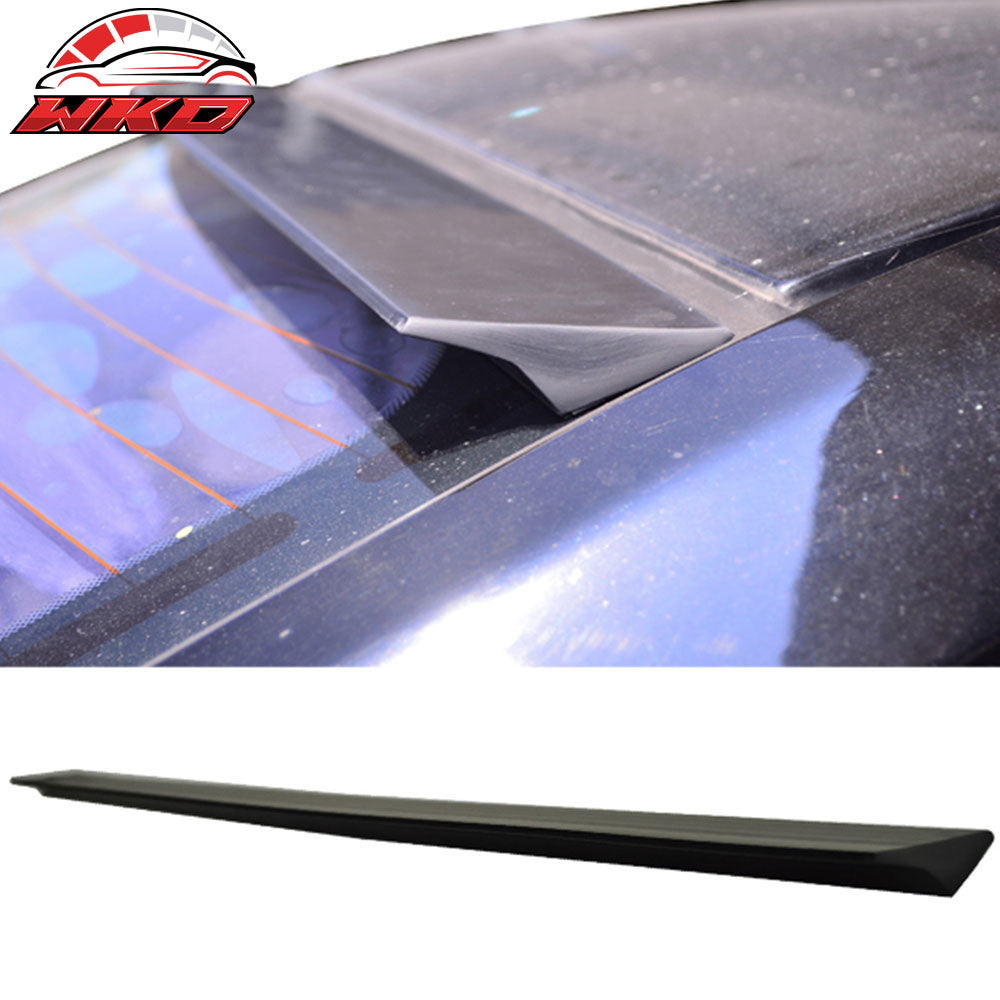 Fits 06-10 Dodge Charger 4Dr VRS Style Roof Spoiler Unpainted Black - PUF