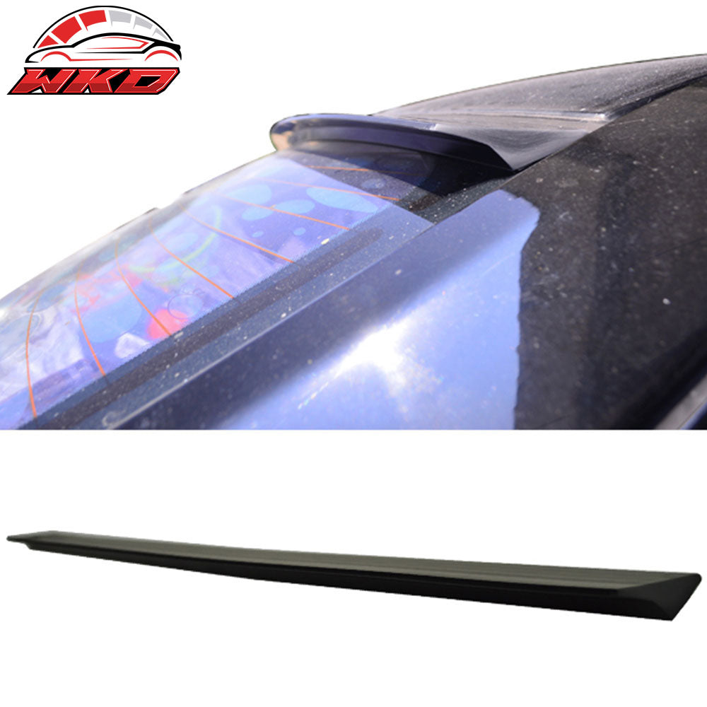 Fits 03-07 Honda Accord 7th VRS Style Roof Spoiler Unpainted Black - PUF