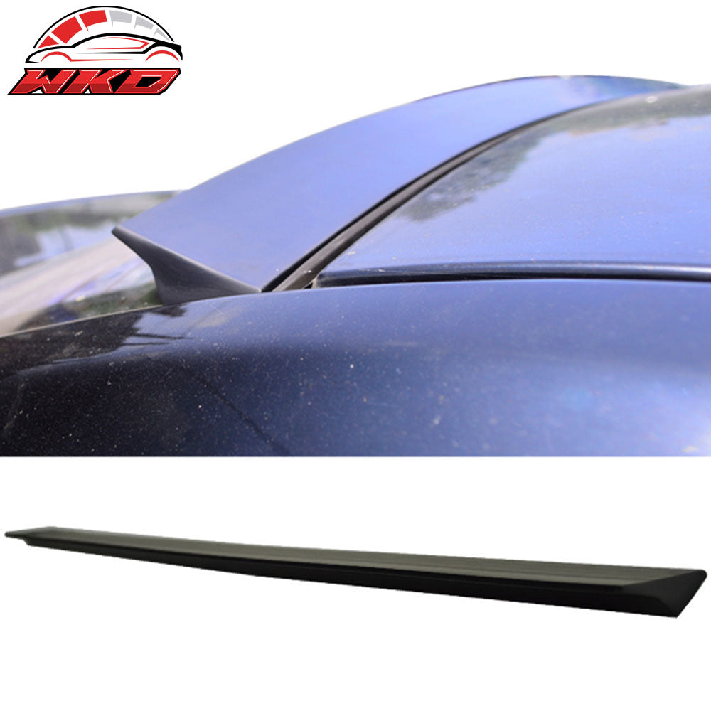 Fits 08-12 Honda Accord 8th VRS Style Roof Spoiler Unpainted Black- PUF