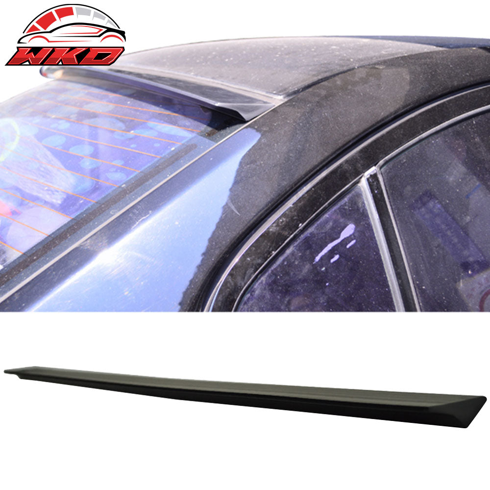 Fits 13-15 Honda Accord 9th 4Dr VRS Style Roof Spoiler Unpainted Black - PUF