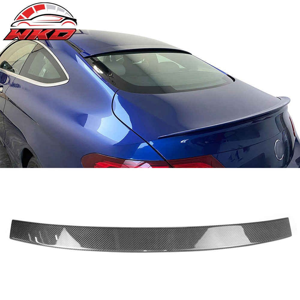 Closeout! Carbon Fiber Fits 15-21 Benz W205 C-Class Coupe OE Style Roof Spoiler