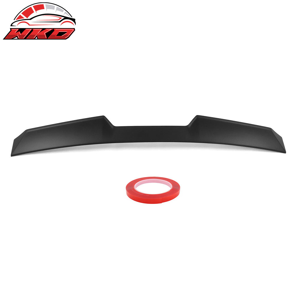 Fits 22-25 Subaru WRX 5th Gen V Style Rear Roof Window Spoiler Wing Matte Black