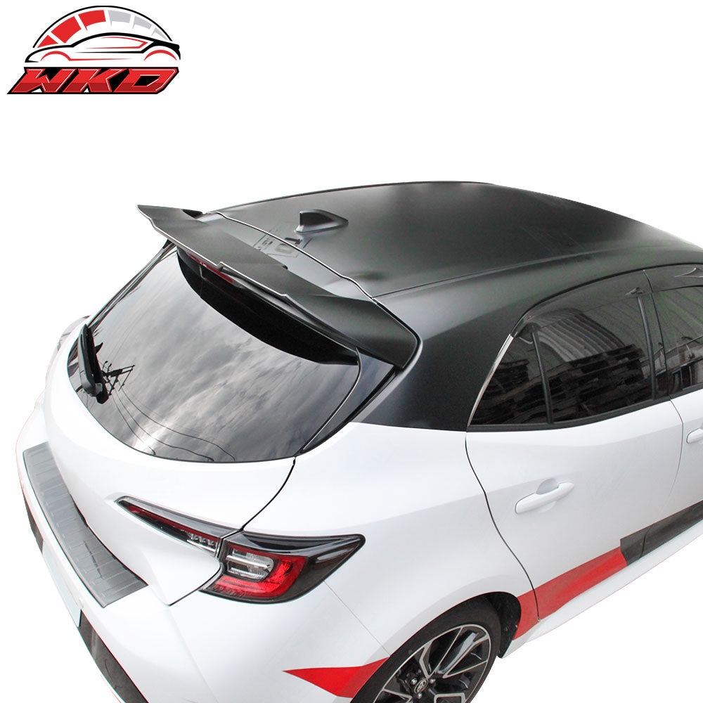 Fits 19-25 Toyota GR Corolla Hatchback OE Style Roof Spoiler Painted 218 Black