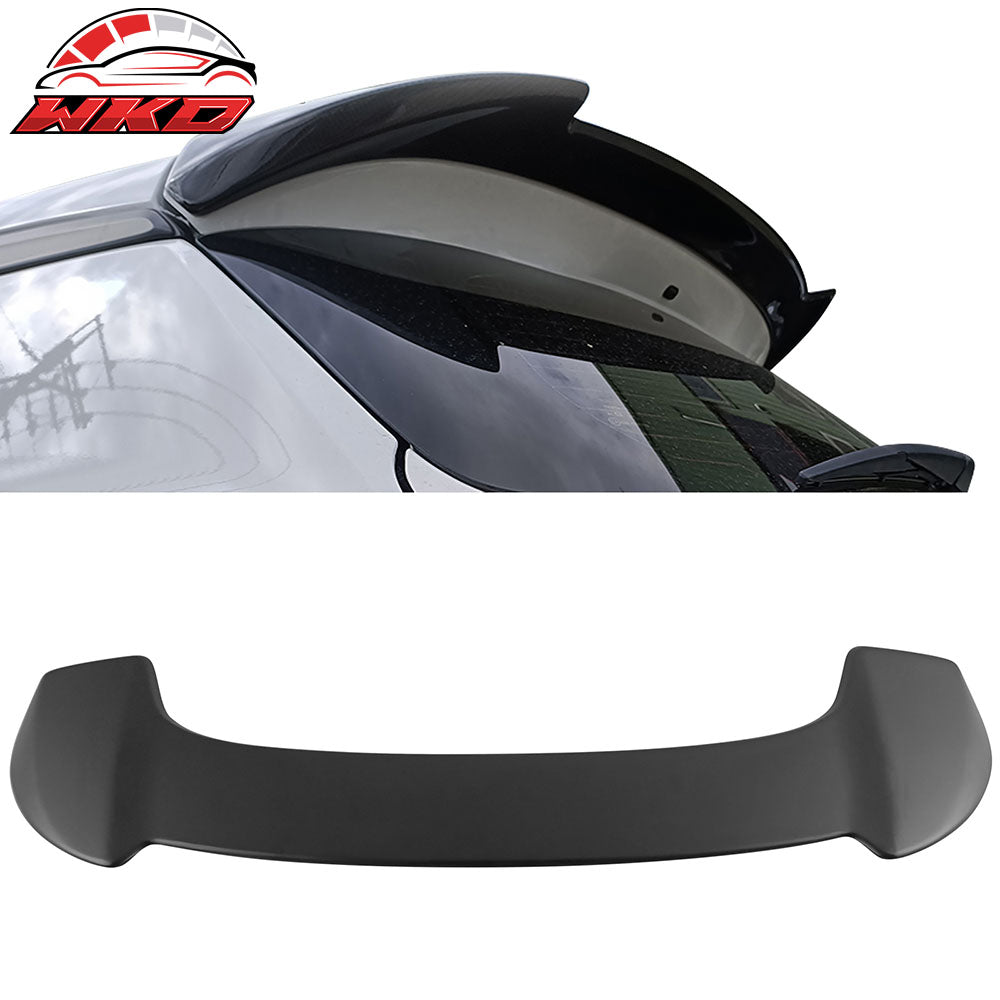 Fits 22-25 Toyota Corolla Cross XG10 V Style Rear Roof Spoiler Wing Primer Black