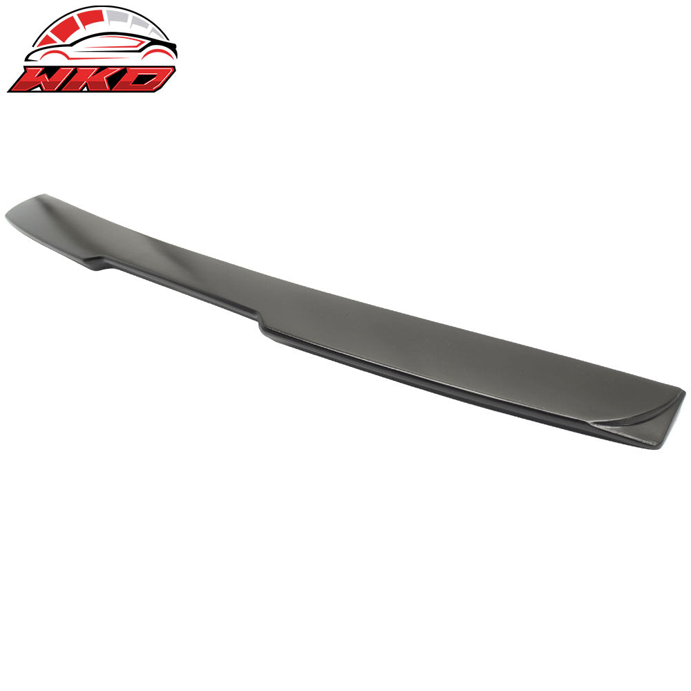 Fits 04-10 BMW 5 Series E60 AC Style Matte Black Rear Roof Window Spoiler Wing