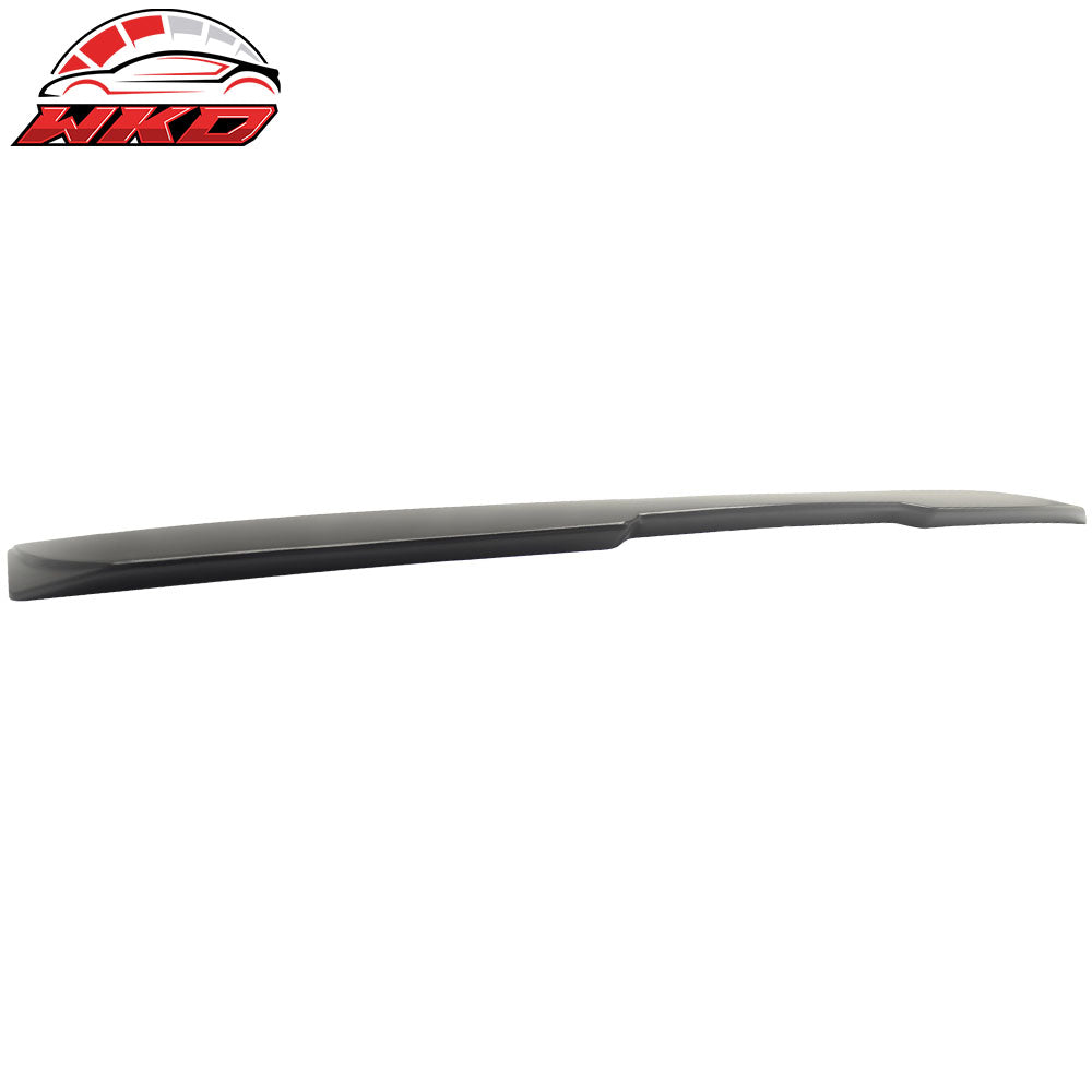 Fits 04-10 BMW 5 Series E60 AC Style Matte Black Rear Roof Window Spoiler Wing