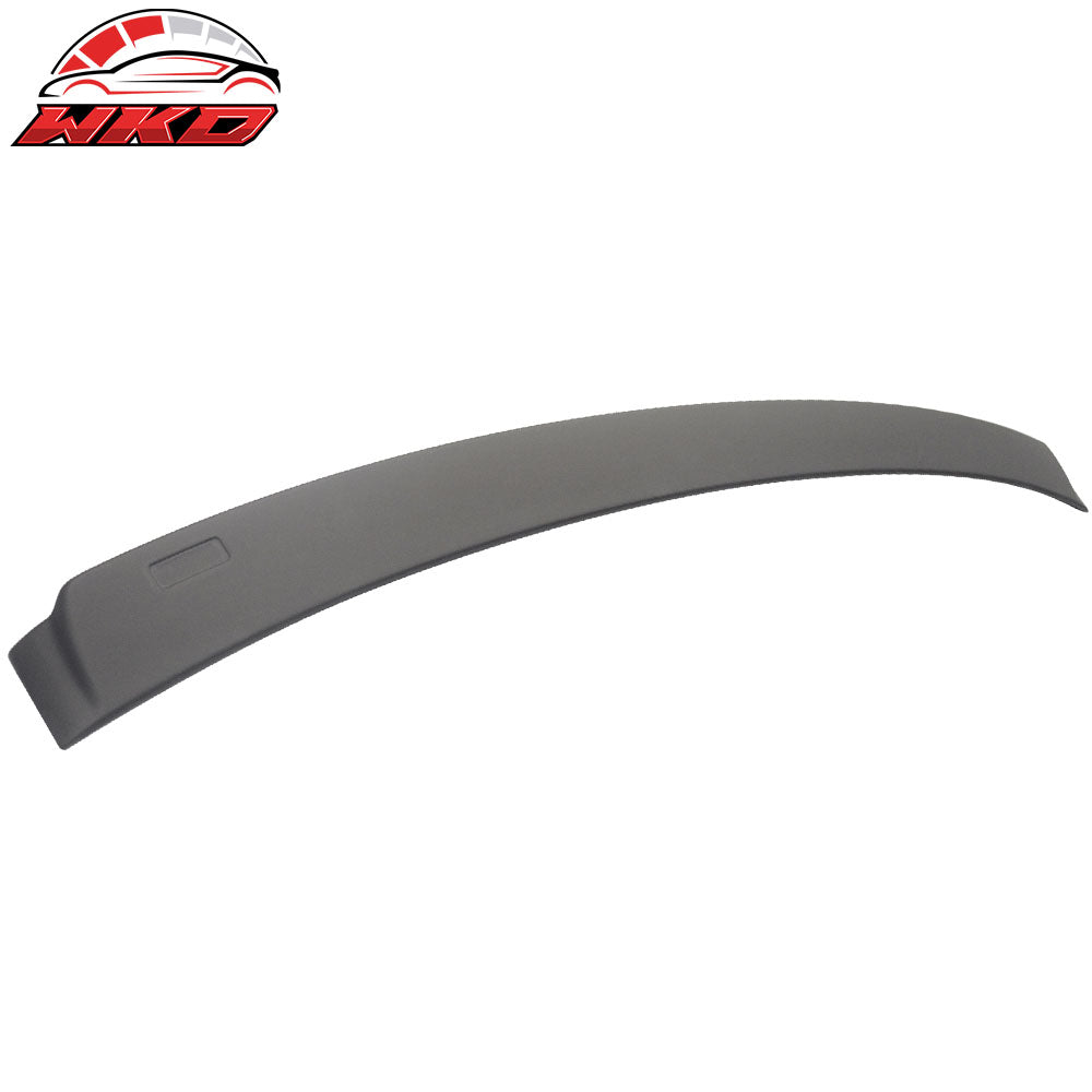 Fits 12-18 BMW 3-Series F30 4Dr AC Style Matte Black Roof Spoiler