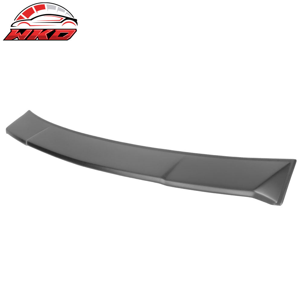 Fits 19-26 BMW 3 Series G20 Ikon Style Roof Spoiler Wing Lip Matte Black PP