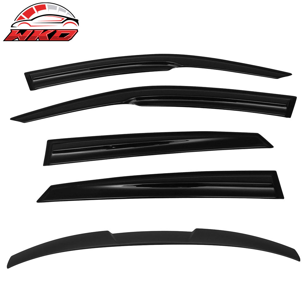 2016-21 Civic X 10th Gen Sedan  Roof Spoiler MUG Style Window Visor | Wholesale