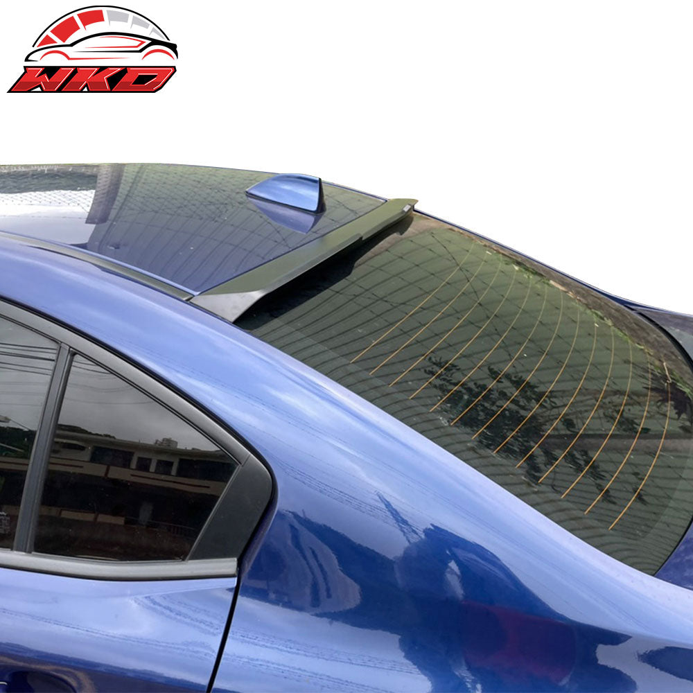 Fits 15-21 Subaru WRX STI X Style Rear Roof Spoiler Wing Painted #M7Y Pure Red