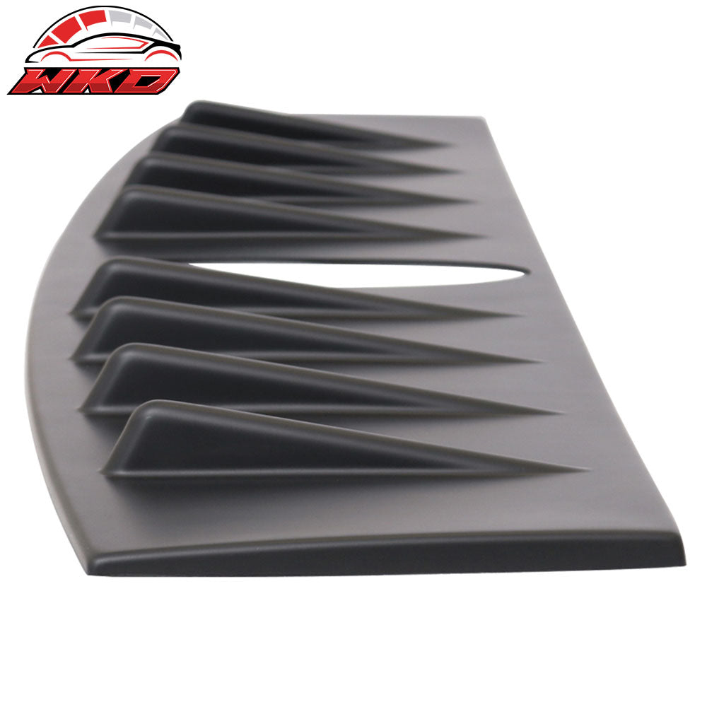 Fits 15-21 WRX STI Matte Black 6.2 ABS Roof Spoiler V Style Generator Shark Fin