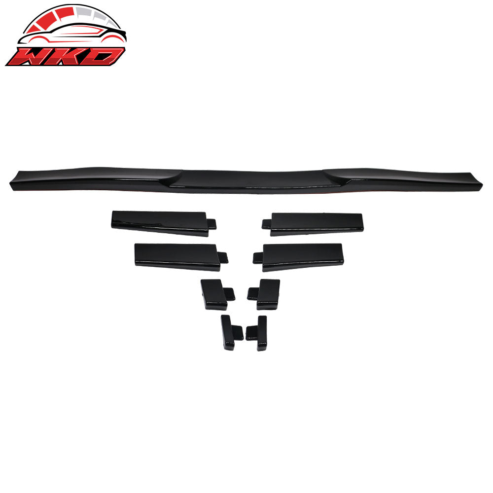 Universal Adjustable Car Top Roof Spoiler Wing Rear Window Visor ABS Gloss Black | Wholesale