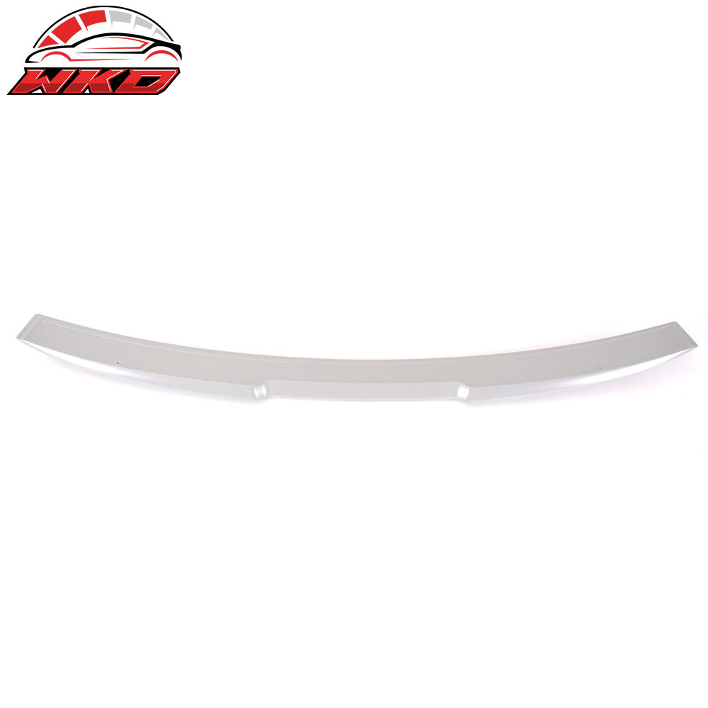 Fits 04-10 E60 5 Series & M5 Sedan 4Dr AC Style Rear Roof Spoiler Unpainted Gray