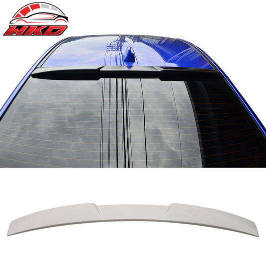 2015-21 Subaru WRX STI Style Rear Roof Window Lip Spoiler Painted Pearl White | Wholesale