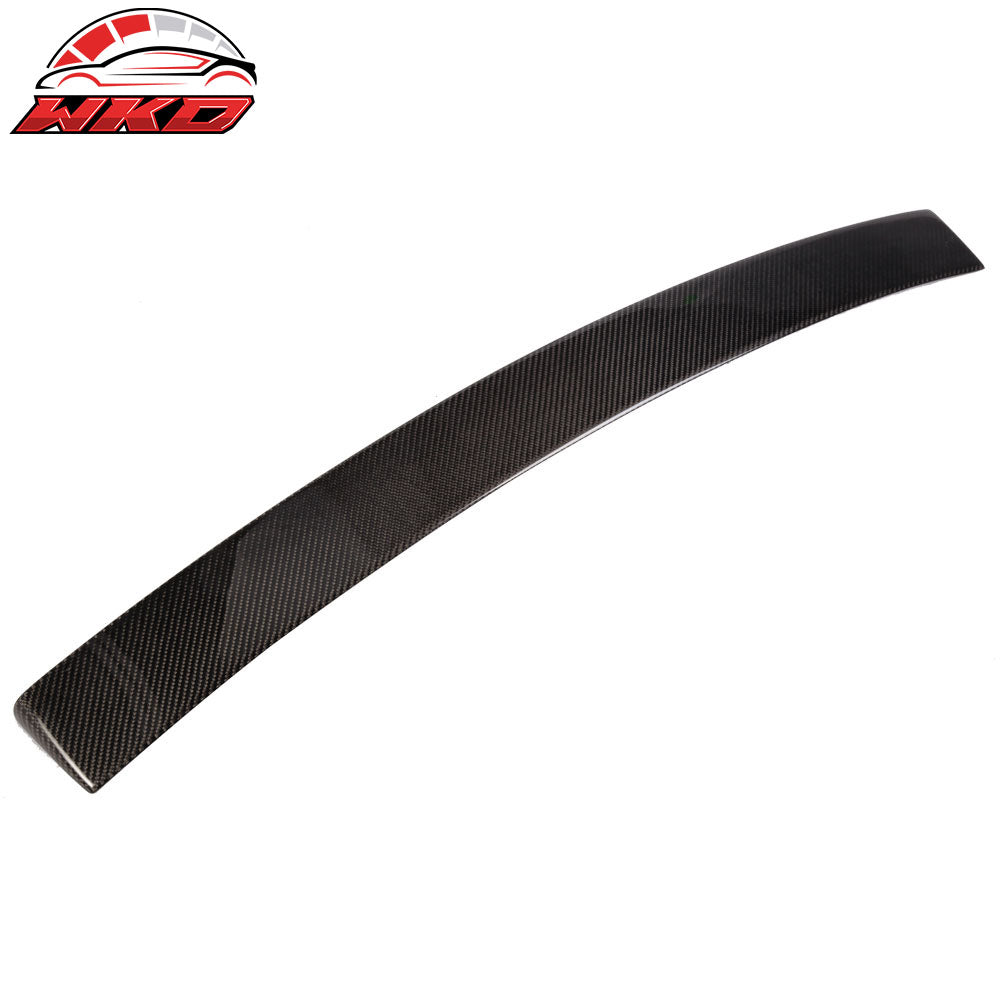 Fits 12-15 Benz C-Class W204 C204 Coupe OE Style Carbon Fiber Rear Roof Spoiler