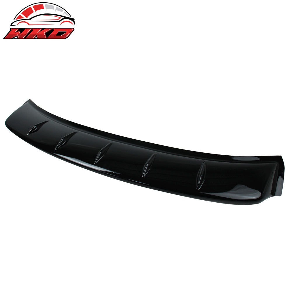 Fits 16-21 Honda Civic Sedan 4Dr Rear Roof Window Spoiler Wing Transparent Smoke