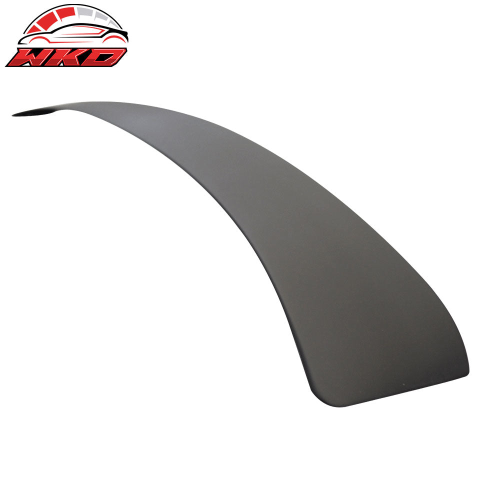 Matte Black! Fits 07-13 Benz W221 S Class L Style 4Dr Sedan Roof Spoiler Wing