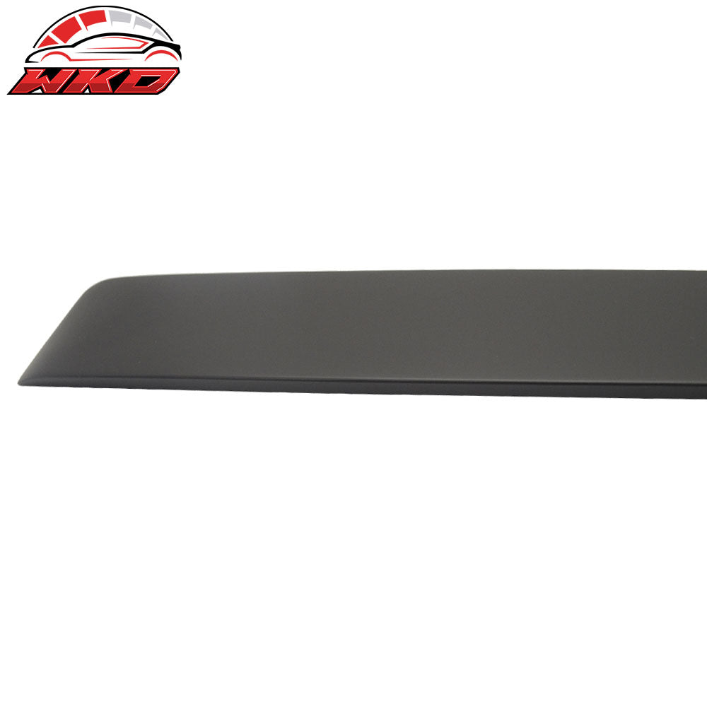 Matte Black! Fits 07-13 Benz W221 S Class L Style 4Dr Sedan Roof Spoiler Wing