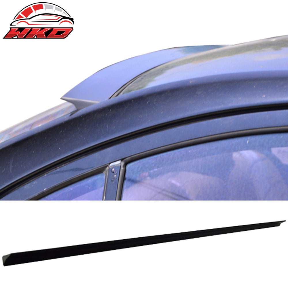Fits 08-15 Lancer Evolution X 10th VRS Unpainted Roof Spoiler Wing Visor - PUF