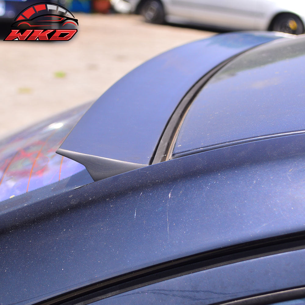 Fits 08-15 Lancer Evolution X 10th VRS Unpainted Roof Spoiler Wing Visor - PUF