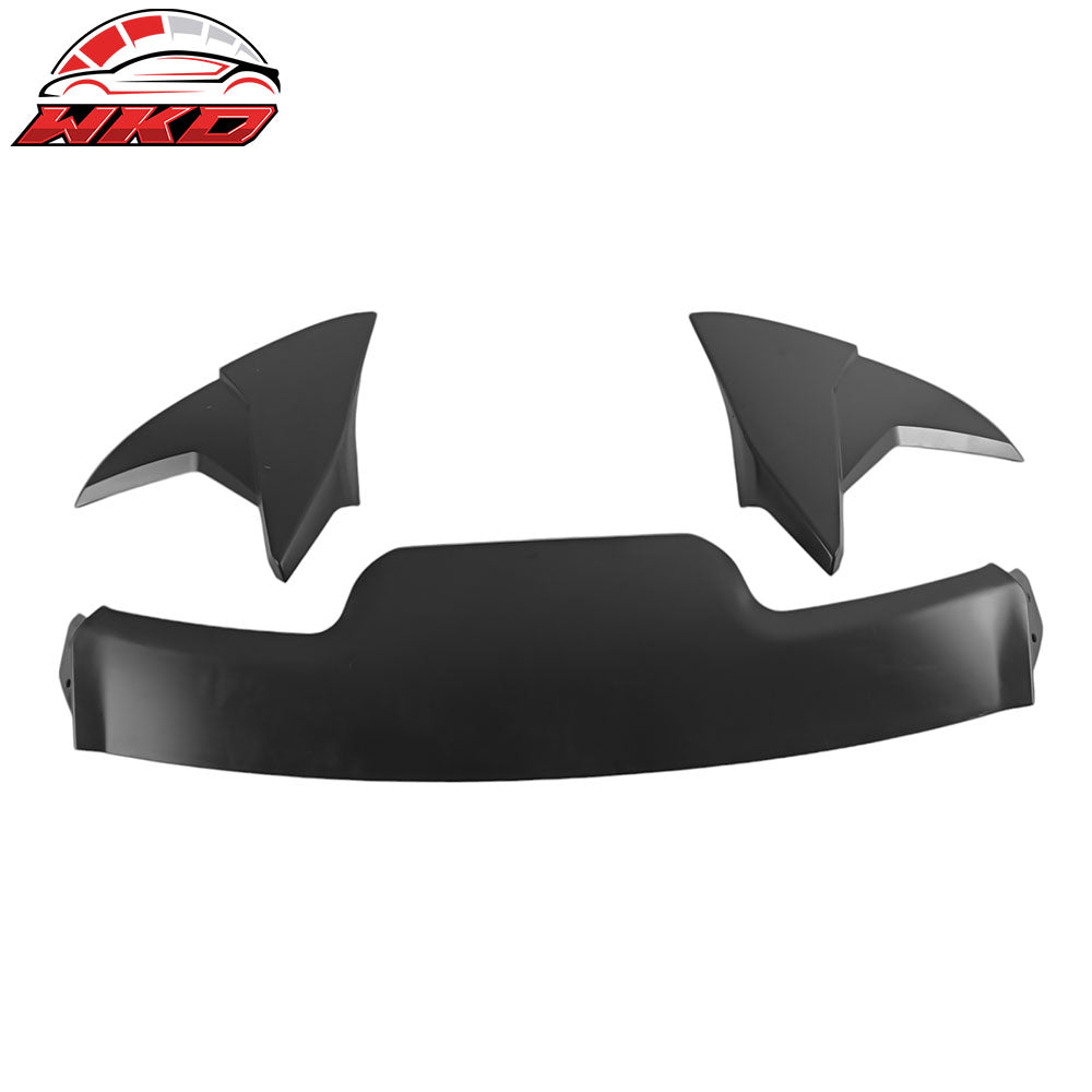 Fits 19-25 Toyota GR Corolla E210 Hatchback 5Dr 3PC Roof Spoiler Wing Unpainted