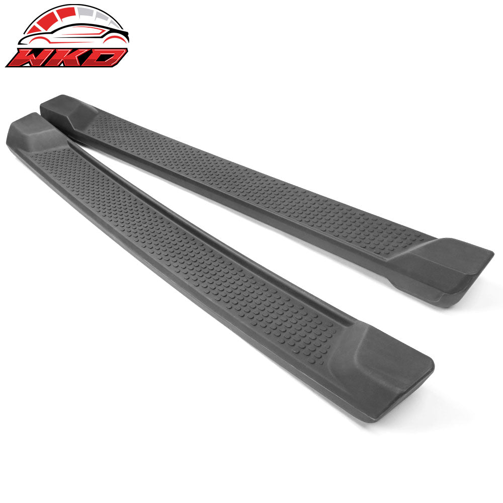Fits 18-25 Jeep Wrangler JL 4DR Factory Style Textured Black Running Boards
