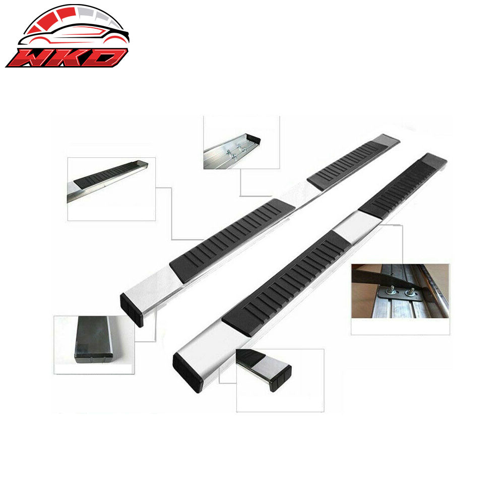Fits 19-25 Dodge Ram 1500 New Body Quad Cab 6" Side Step Nerf Bar Running Boards